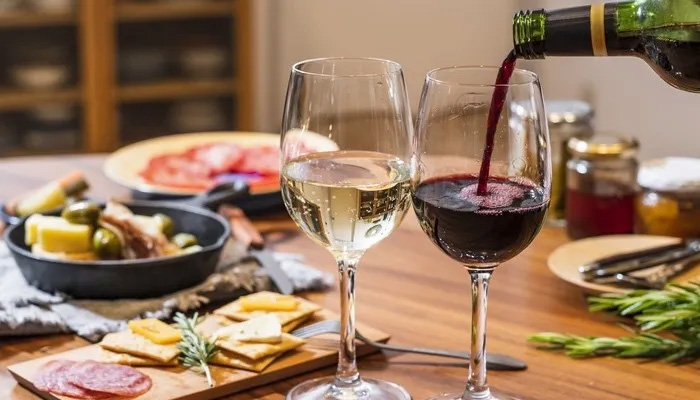 ワインと料理
